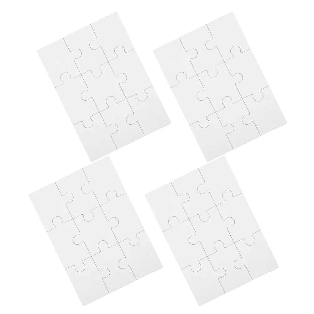 

Blank Wood Puzzle for Sublimation DIY Transfer Jigsaw Craft Heat Press Custom Image Photo Puzzle Home Decor Use