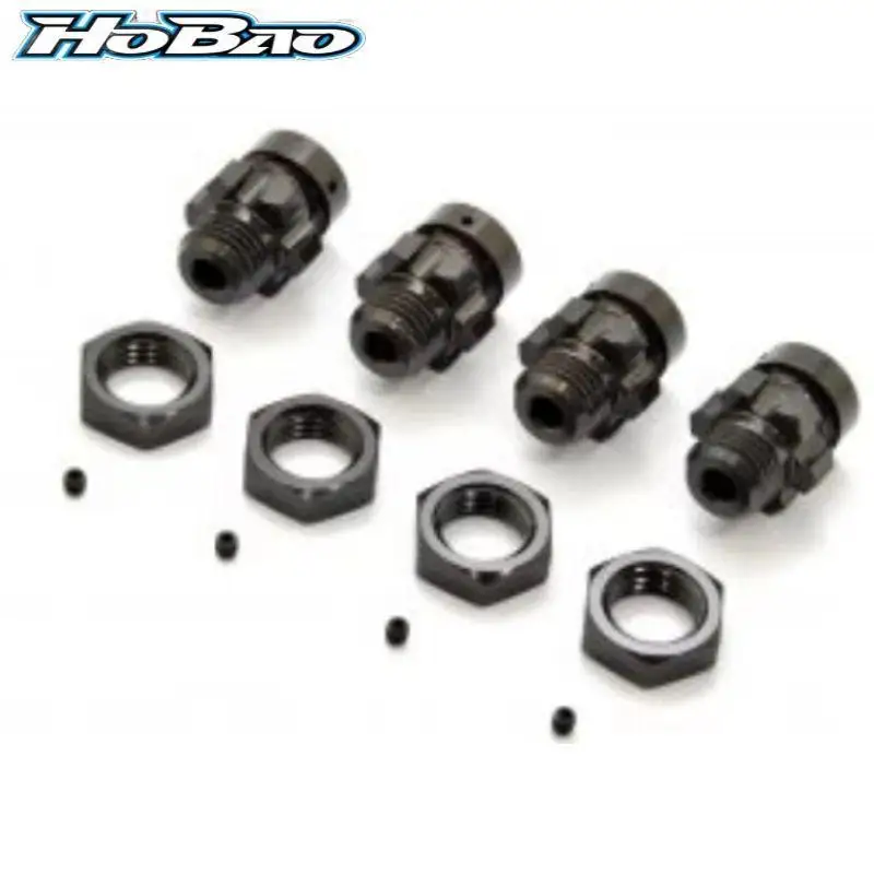 

Original OFNA/HOBAO RACING 11067 CNC HEX CONVERSION WHEEL HUB, 4PCS For 1/10 HYPER 10SC