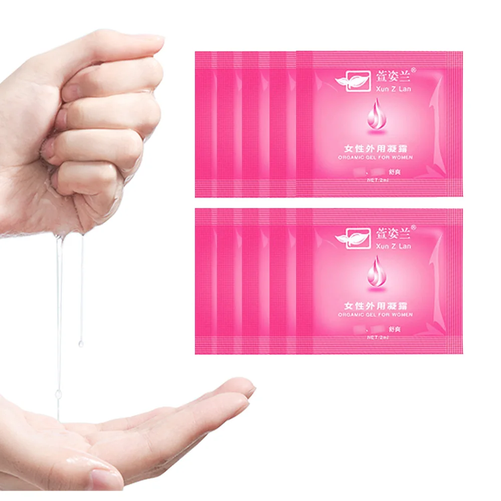 10 قطعة جل النشوة الجنسية السريعة للنساء المهبل ضيق منبه الإناث ذروة الرغبة الجنسية المثير الجنس زيوت التشحيم متعة السائل الكبار