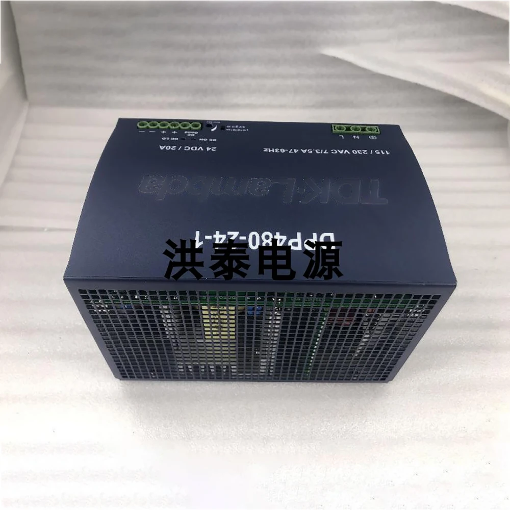 ل TDK-Lambda DPP480-24-1 24VDC 480 واط DIN-Rail تحويل التيار الكهربائي