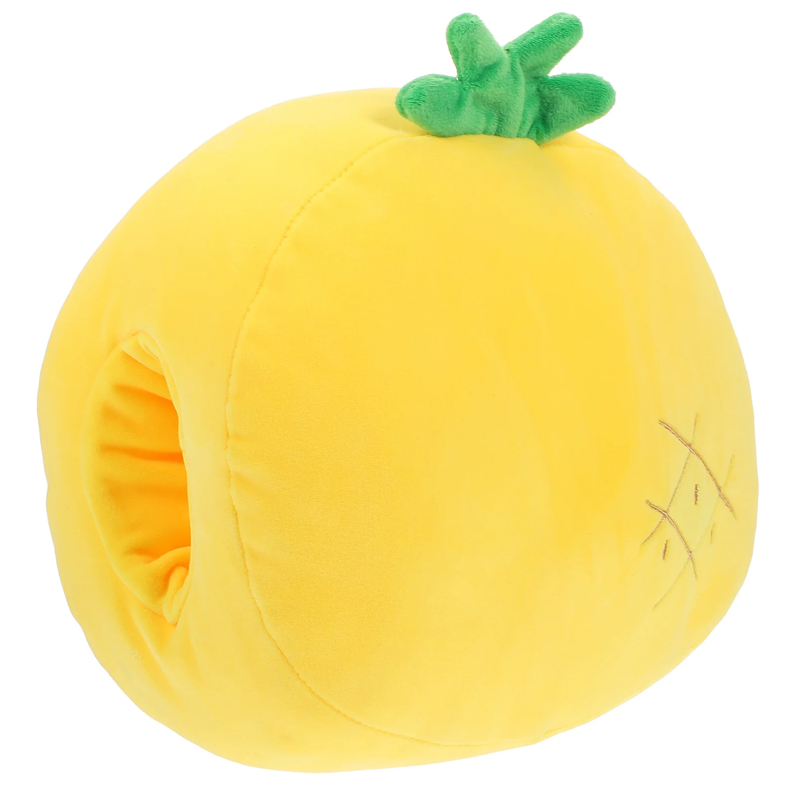 

Luxshiny Avocado Pillow Fruit Stuffed Animal Soft Hugging Decorative Hand Warmer Cute Yellow PP Cotton