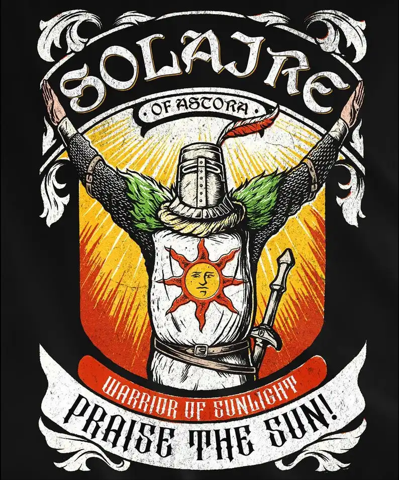 Solaire Praise the Sun T-Shirt