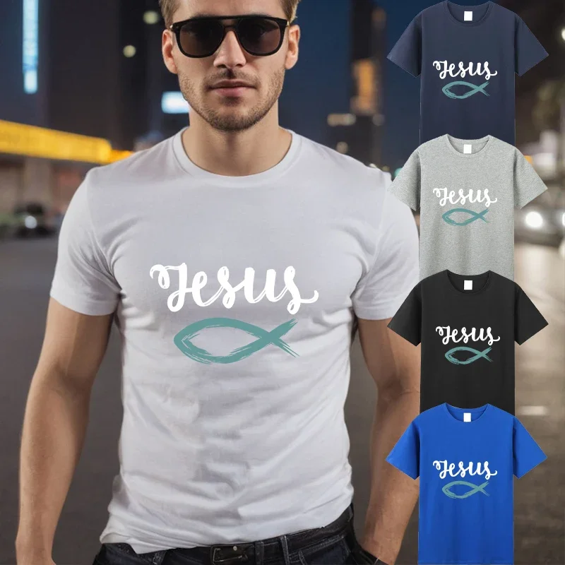 تي شيرت رجالي صيفي رفيع بأكمام قصيرة كاجوال ناعم ورقبة دائرية للياقة البدنية للمنزل #1