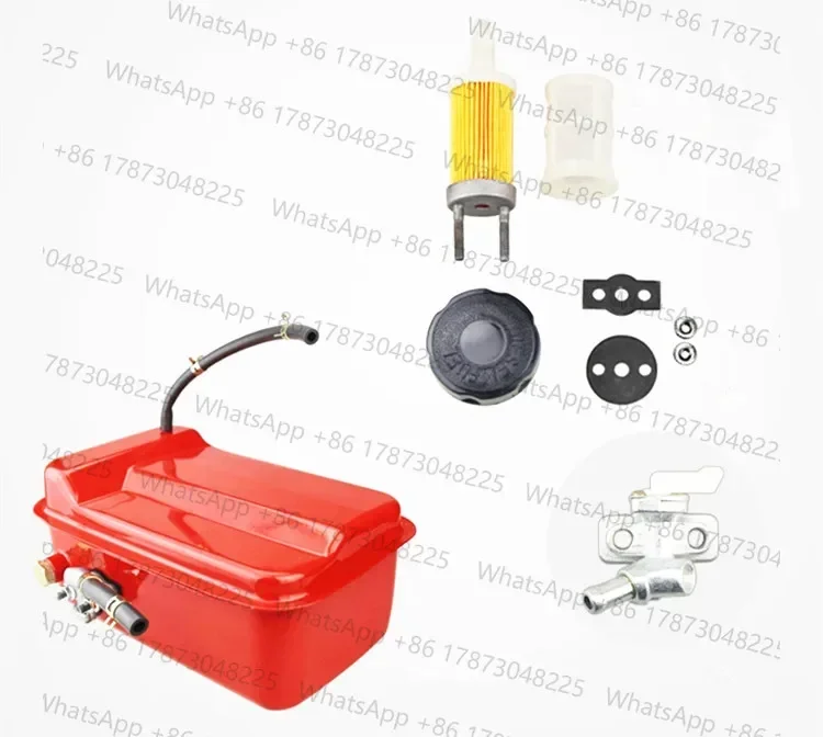 L40 Fuel tank assembly 2.3L for Yanmar L40 L48 & more 2KW 3KW 211CC 247CC diesels tank w/ cap & valve cock tap complete