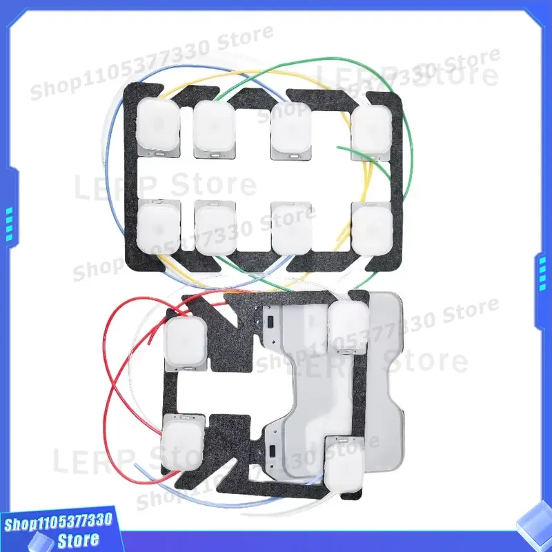 4 Way Pneumatic Lumbar Support Car Seat Cushion 12 Point Massage Power Upgrade Kit for Long Driving Comfort Auto Interior