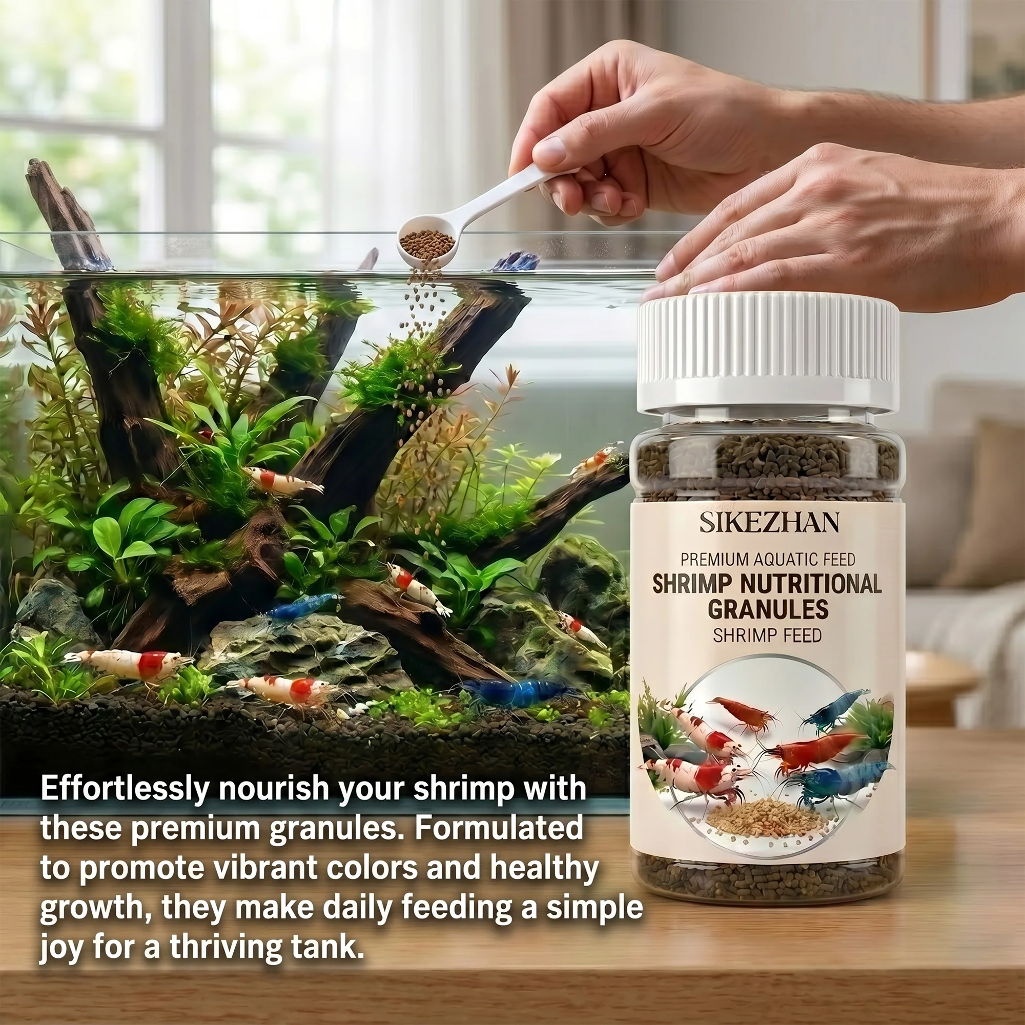 Aquarium-Garnelenfutter Farbve – Aquarium Fish Eggs Bewertung und Preis