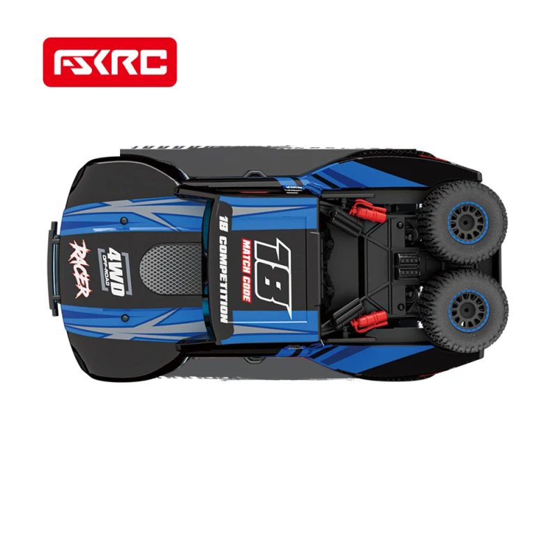 1:12 브러시리스 전문 오프로드 전기 RC 트럭 자동차 50KM/H 고정 속도 크루즈 LED 조명 4WD 레이싱 원격 제어 자동차