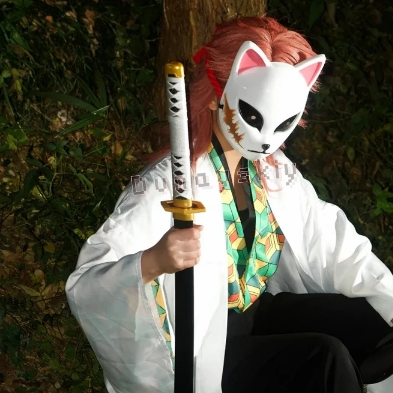 

Маска-фурсьют Shabito Furry Fox 3D из полимолочной кислоты, реквизит и аксессуары для косплея на Хэллоуин, Рождество, вечеринки, аниме, игры, демонов