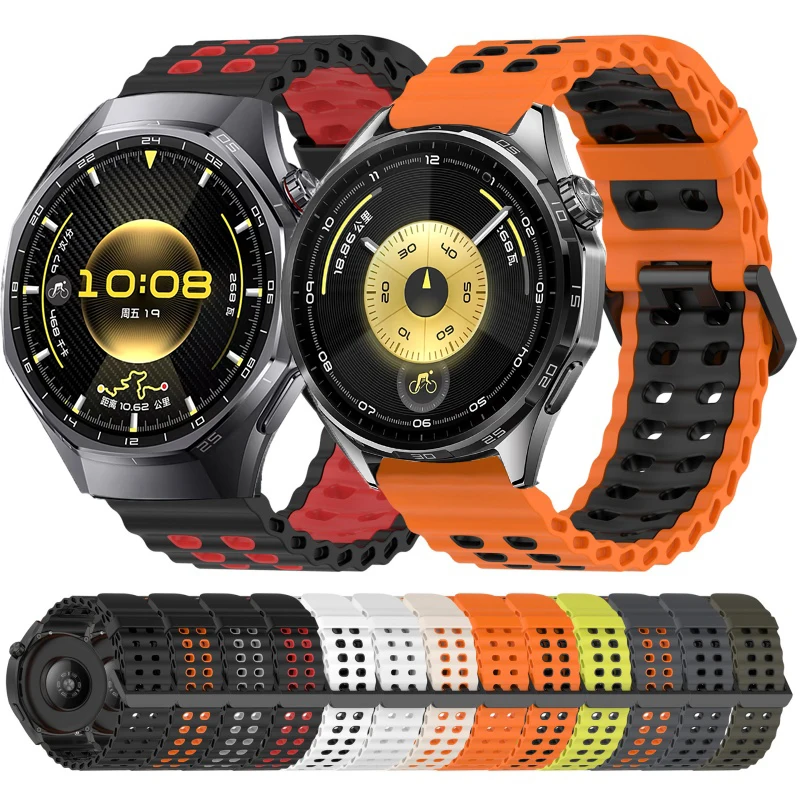 yZ[zVRXgbv Huawei GT6 Pro GT5 GT4 GT3 GT2 46mm X|[coh Y fB[X uXbg Huawei Watch 5/4/3 Pro 22mm EHb`ohΉ