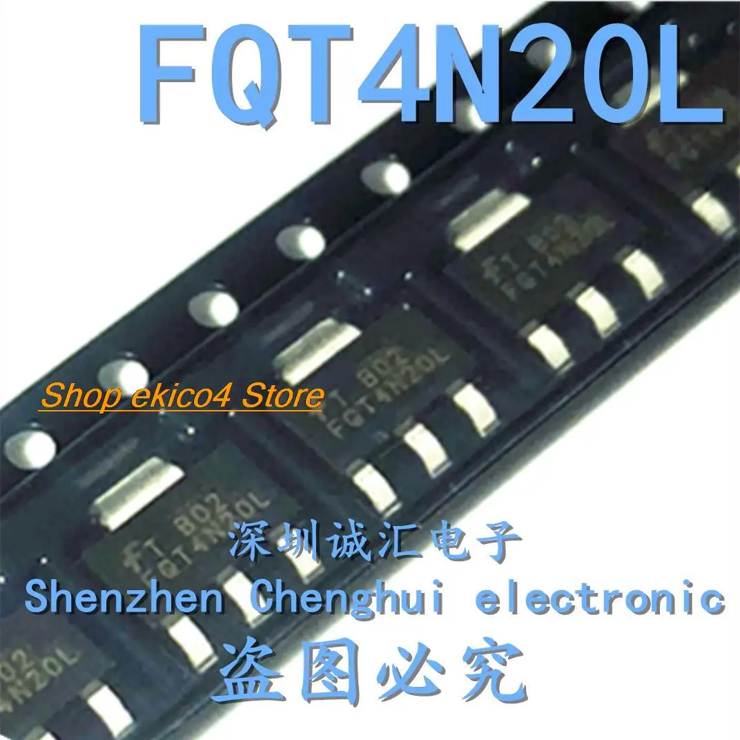 

10 шт., Оригинальные запасные части FQT4N20L FQT4N20LTF SOT-223 200V 0.85A