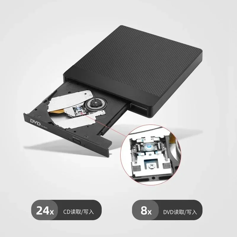 

Тонкая записывающая устройство DVD USB 3.0, DVD Portatil, внешняя записывающая устройство DVD, записывающее устройство, плеер-считыватель, оптические привода для портативных ПК
