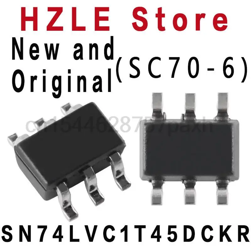 10PCS New and Original SN74LVC1T45 SC70-6 RONNY IC SN74LVC1T45DCKR