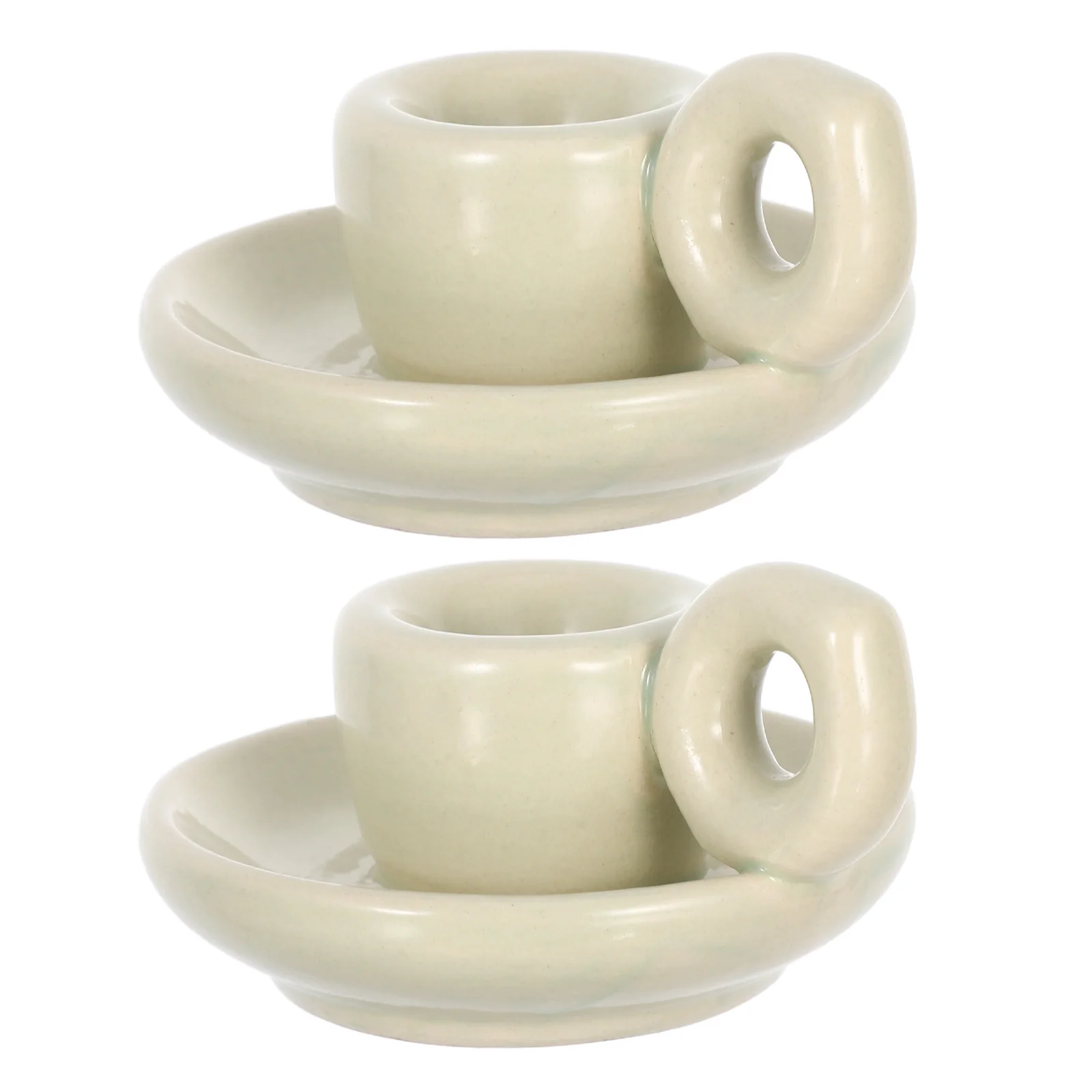 

2Pcs Nordic Ceramic Holder Elegant Tabletop Candelabra for Wedding Christmas Decor Taper Candlestick Stand Home Dining