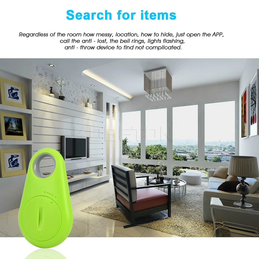 Kebidu Newest Smart Tag Bluetooth Tracker Child Bag Wallet Burglar Alarm Key Finder GPS Locator Alarm Wireless Lost Self Timer