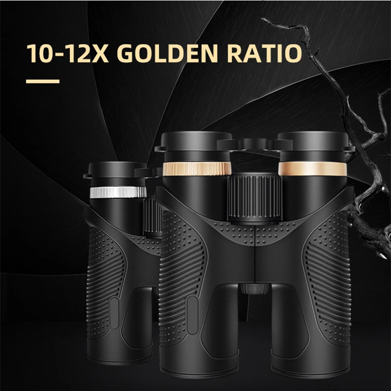 

HD Telescope Long Distance Binoculars 10X42/12x42 Professional Powerful IPX7 Waterproof Night Vision Camping Hunting Watching