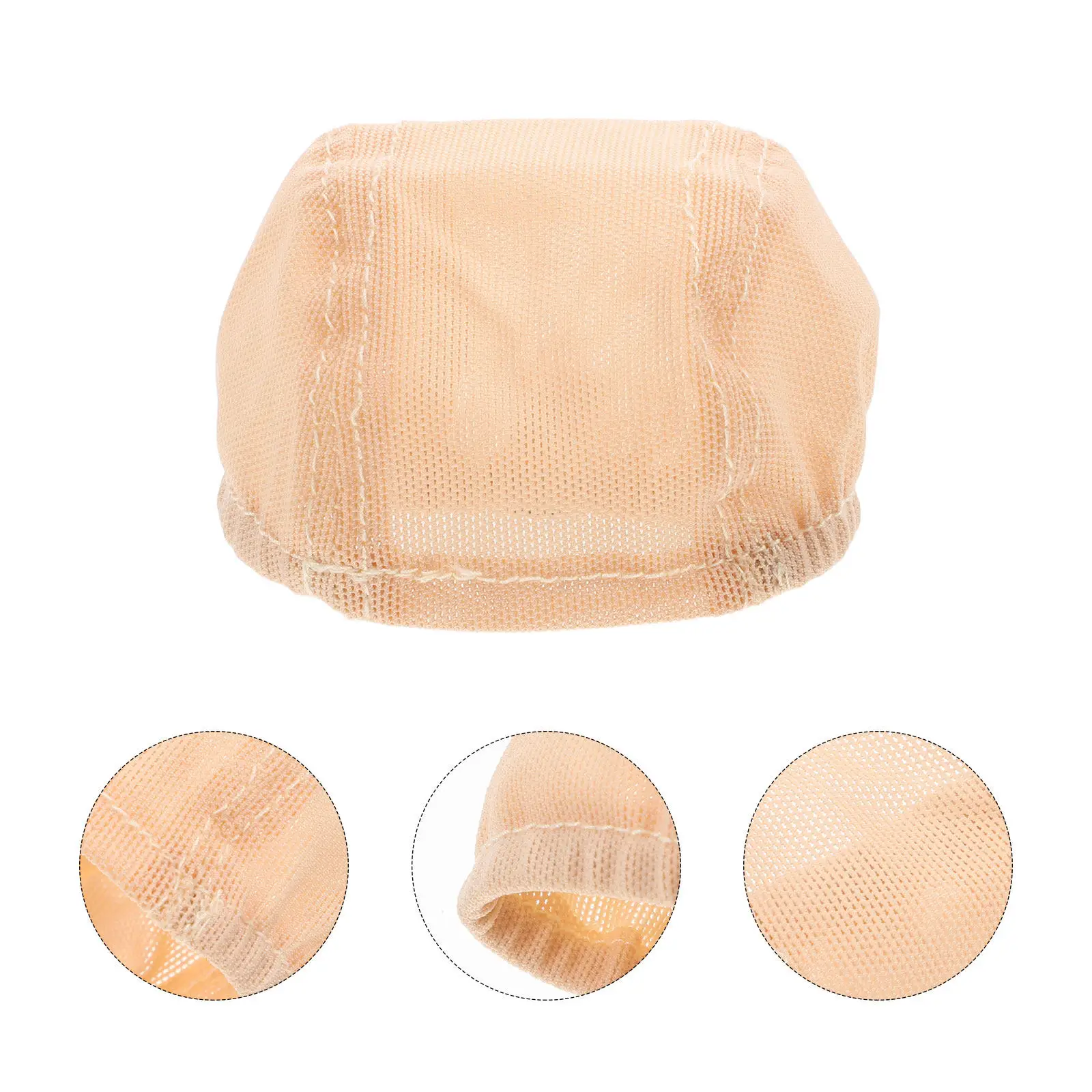 

2Pcs Hair Net Cap 1 3 Size Mini Hat Decoration DIY Tiny Loli Crafting Accessories Essential for Handmade Use
