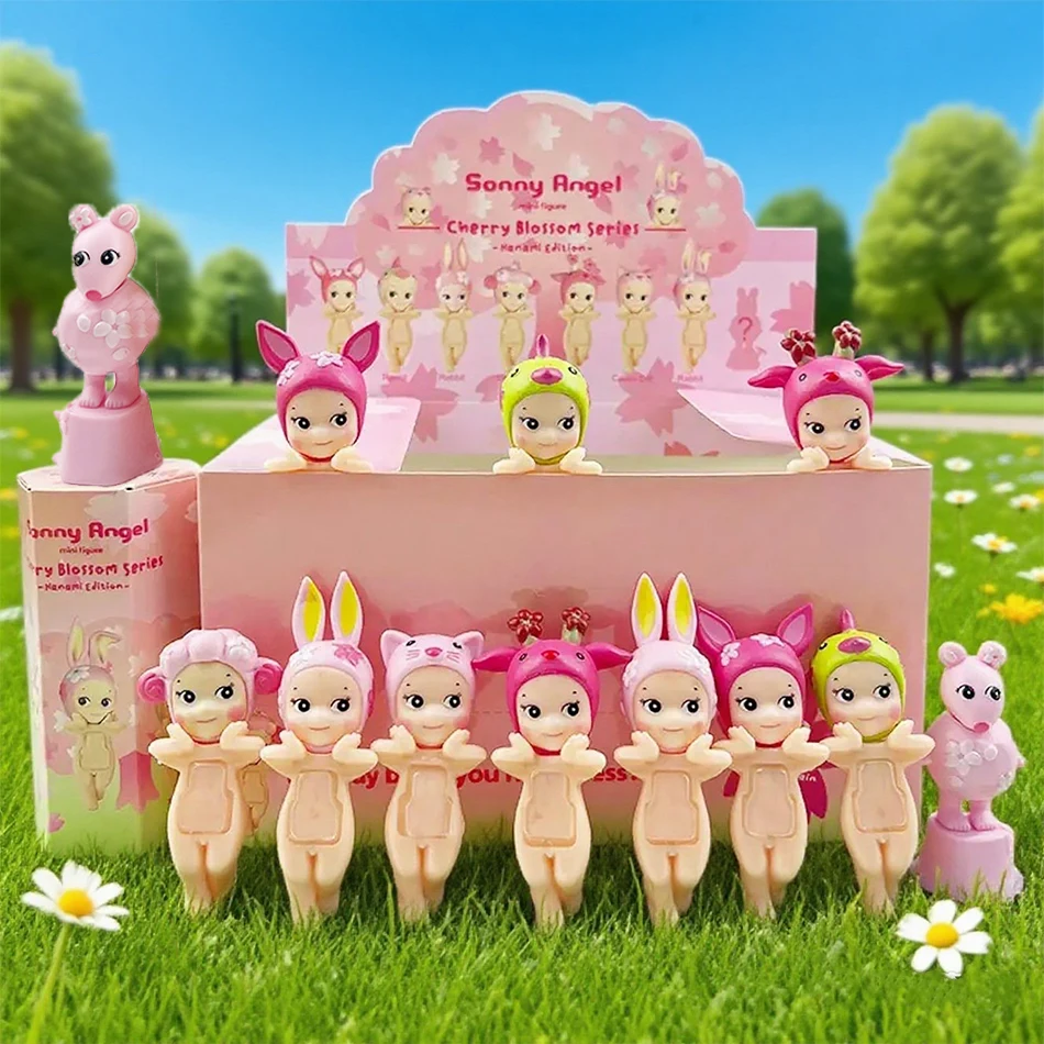 Sunny Angels Cherry Blossom Series Anime Figuras Ornamento Boneca Nova Venda Quente Colecionável para Crianças Presente de Aniversário de Natal
