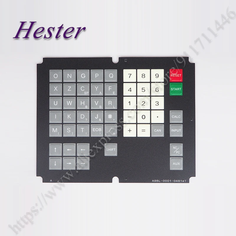 

A98L-0001-0481 # Кнопка накладки мембранной T для Fanuc A98L-0001-0481 # Т-мембранная фольгированная маска для ключей