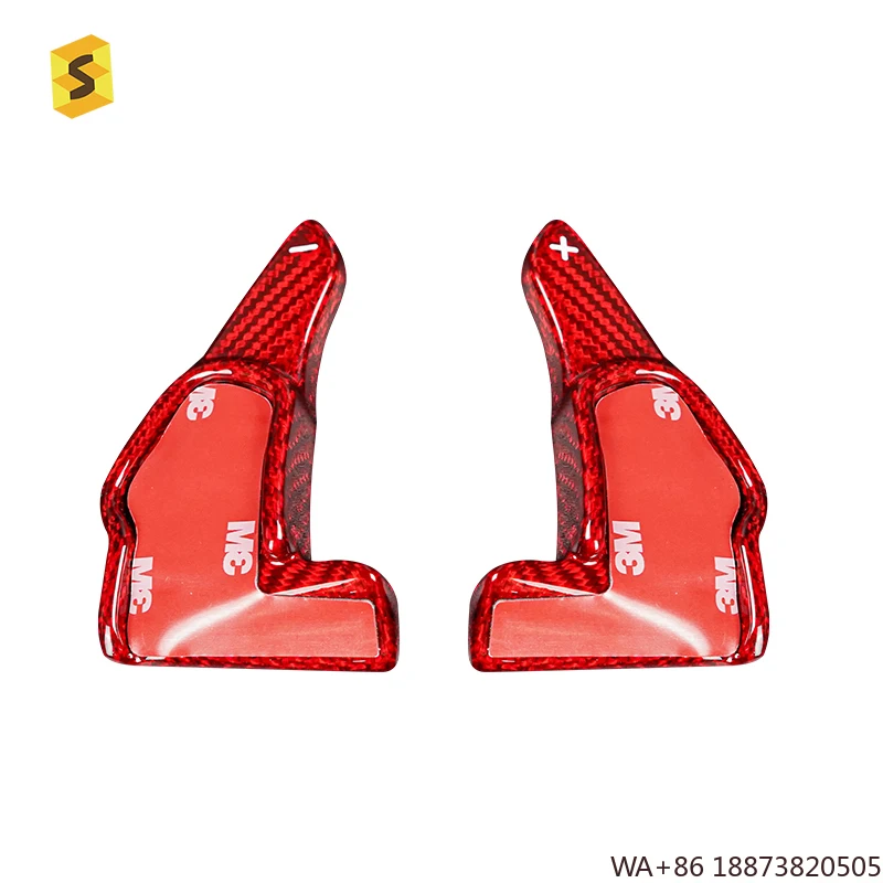 Accesorios Interiores para Automóviles ES Wholesale 3K, Accesorios de Fibra de Carbono para Dodge Challenger Warhorse Charger Durango