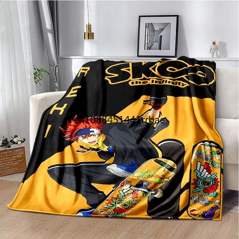 

S-SK8 The Infinity TV Animation Blankets, Throw Blanket,for Bedroom Living Room Sofa Bed Office Car, Brithday Gift