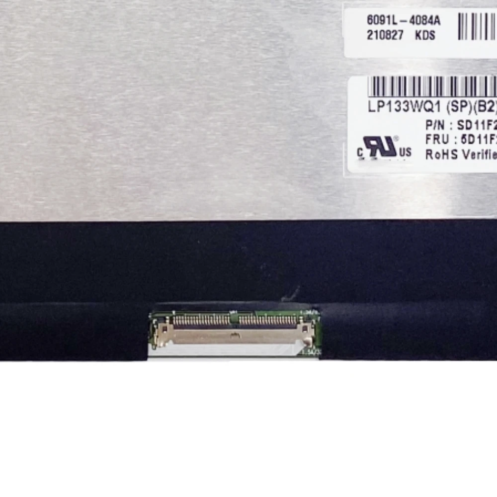 LP133WQ1 SPB2 2560x1600 100% sRGB Laptop LCD Screen Panel Display 13.3 inch Matrix
