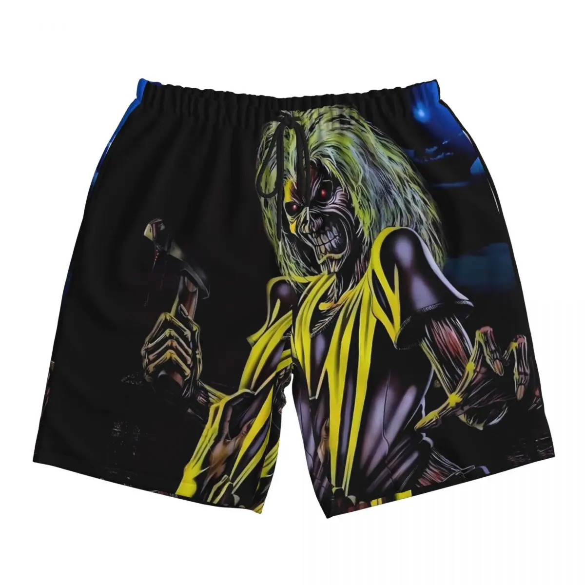 Costume da bagno Classic Gothic Horror Skull 3D Board Shorts Summer Fun Fashion Board pantaloni corti maschi sport Quick Dry Swim Trunks