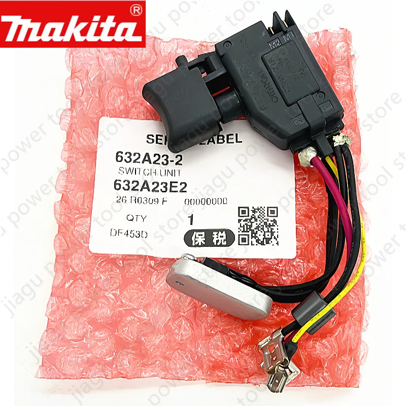 Switch 6506751 6507480 632A23-2 632A24-0 For Makita DHP453 DHP453RFE DF453D DDF453RFE DDF453 BHP453 BDF453 DHP343 DDF343 BHP343
