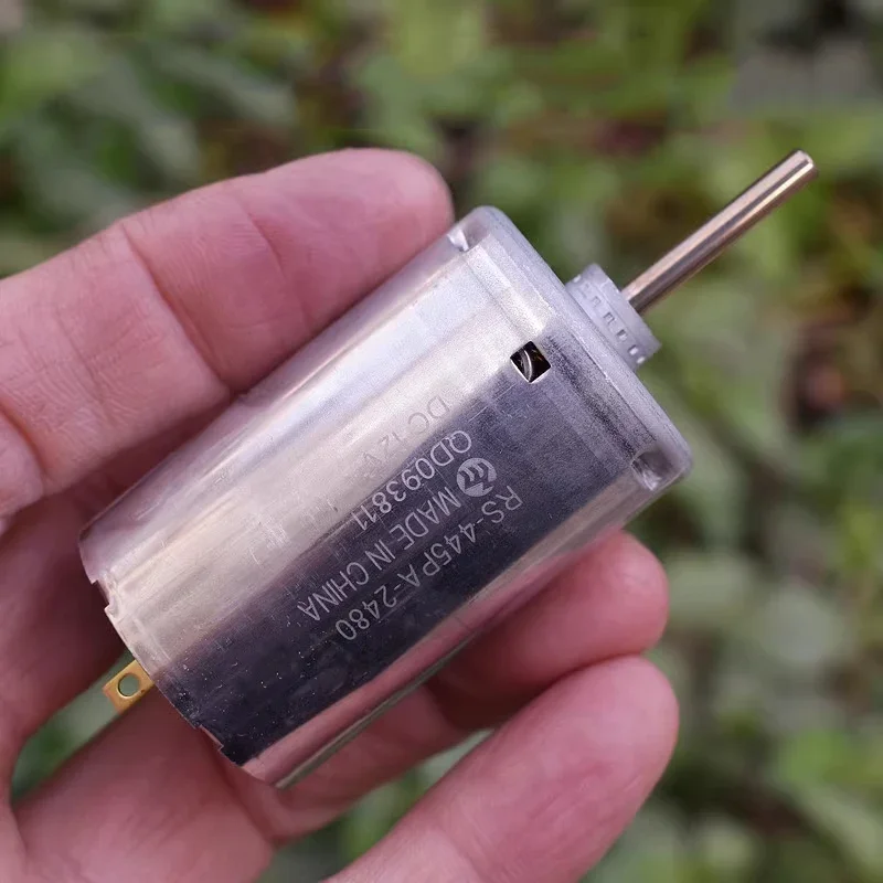 RS-445PA-2480 Mabuchi DC 12V 5500RPM Mini 30mm Round Electric Motor DIY Office Equipment Inkjet Printer Hobby Toy Model