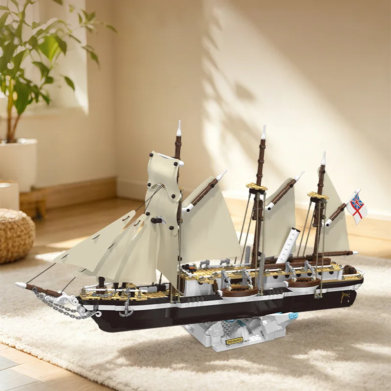 IN STOCK MOC Creativity The Adventure Ship Perseverance Building Blocks Bricks Assembling Model Adult Toy Birthday Gift Set