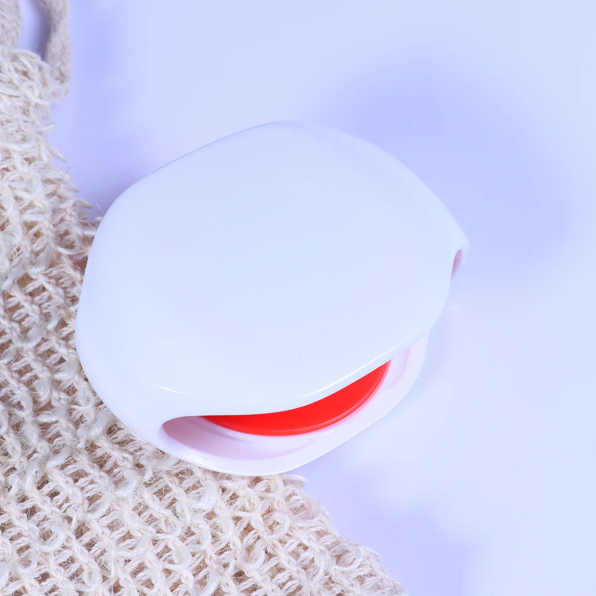 Automatic Earphone Storage Box White Portable Travel Line Cables Reel Holder Organizer Container Case