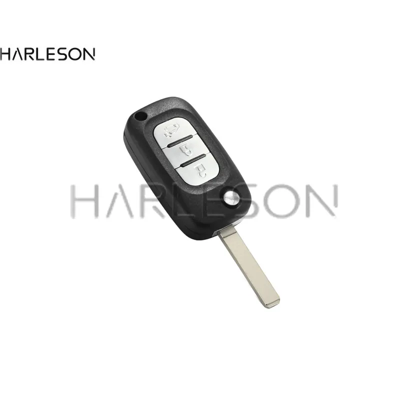 3 Button 4 Button Flip Remote Key Shell for Benz Smart Fortwo 453 Forfour 2015-2017 Car key Case Replacement