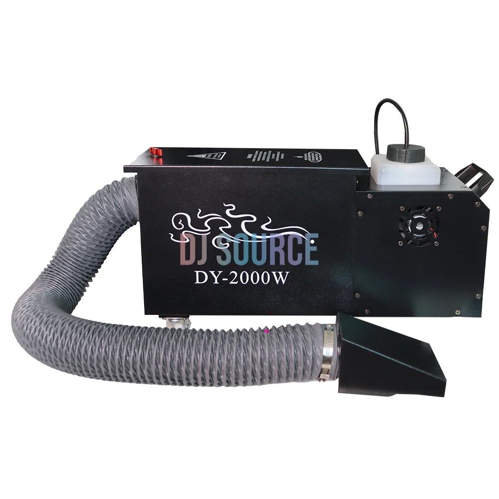 Mini Machine à brouillard basse à tête unique 2000W, équipement d'effet de Machine à fumée d'eau avec télécommande DMX512 DJ Disco Club effet de scène