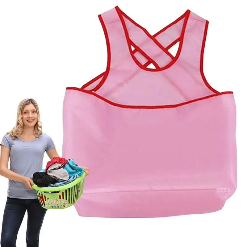 Lazy People Home Balcony Portable Wear Clothes Drying Apron Student Ladies Load Clothes Do Not Bend Over Clothes Drying Apron