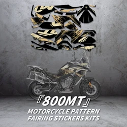 For CFMOTO 800MT 800 MT Pattern Printing Stickers Kits Motorcycle Accessories Protection And Decoration