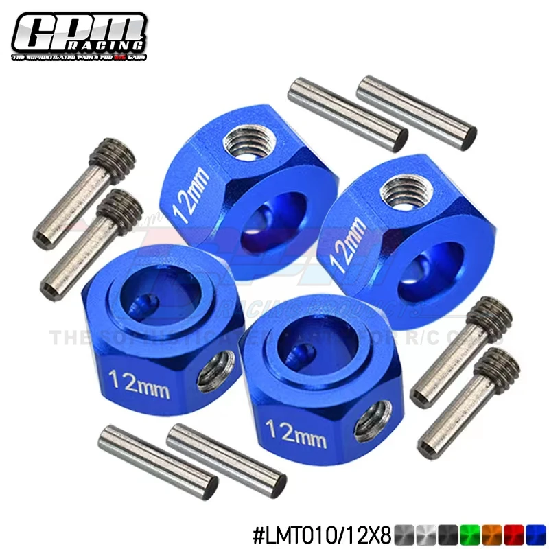 

GPM Aluminium 6061-T6 Hex Adapter For TEAM LOSI 1/8 LMT 4WD SOLID AXLE MONSTER