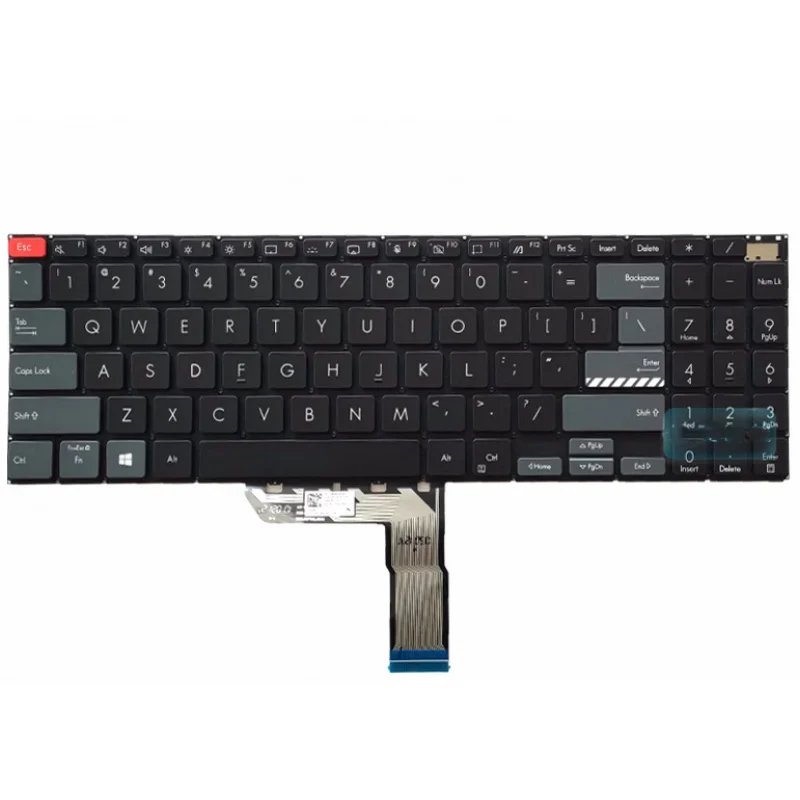 

LL+ New for ASUS Vivobook Pro 16X OLED K6604 K6604JV K6604Z US keyboard backlit
