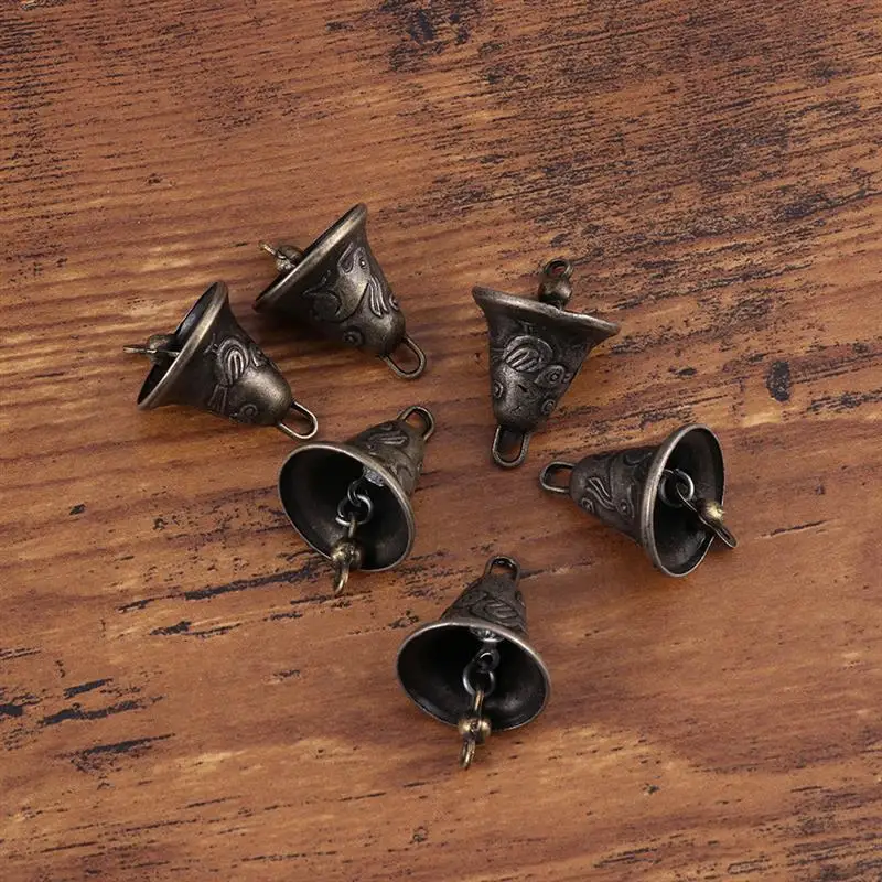 20Pcs Alloy Bells Vintage Bells for Crafts Metal Bells for Crafts Small Bells for Crafts Christmas Bells for Crafts