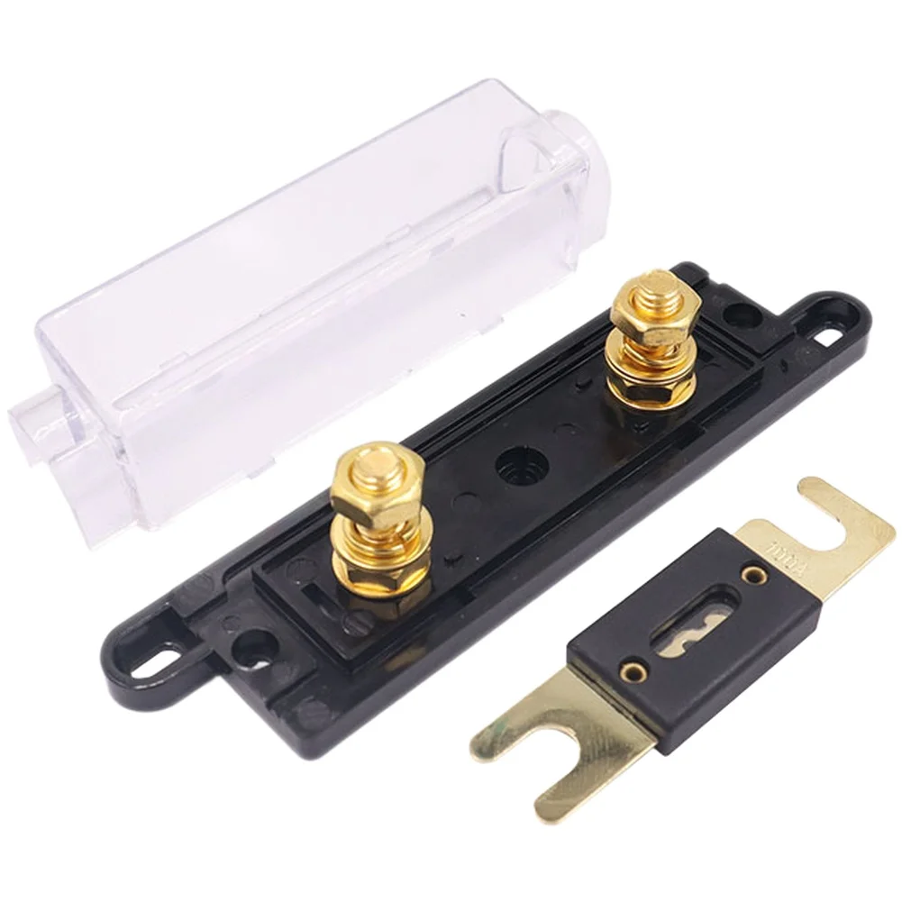 Car Audio Installations Fuse Holder Kit Inverter Fuse Holder Automotive Fuse Kit Heat-resistant Materials Multi-amperage Support