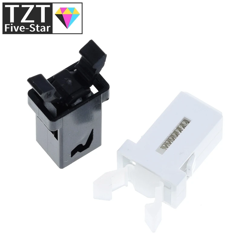 TZT 10Pcs PR-001 Small Door Lock Switch Lock For MS Air Conditioner Set Top Box TV EVD DVD Door Cover