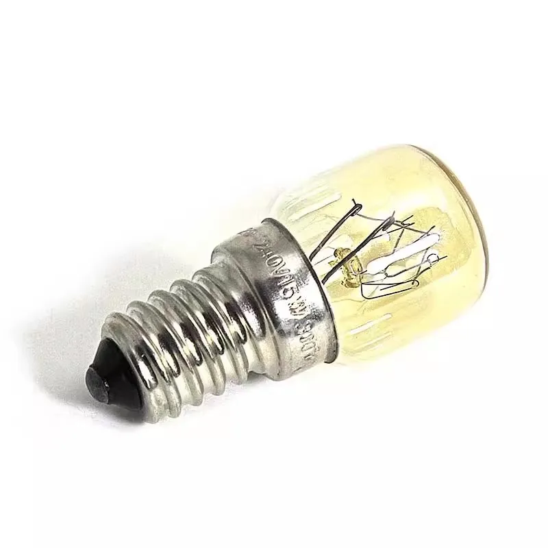 Oven light bulb high temperature resistant household oven 300 ℃ 15W E14 screw mouth long-life insulation cabinet