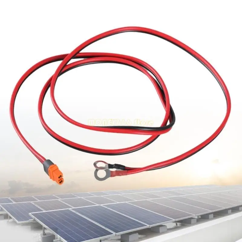 F62C Portable XT60I Женский до O O -кольца разъем Провод шнура для решения для хранения энергии