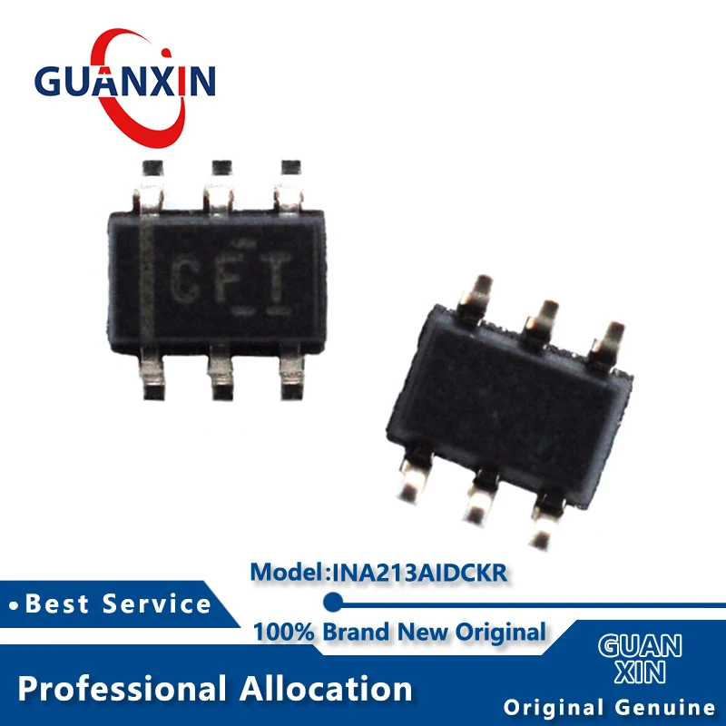 

100% New INA213AIDCKR INA213AIDCKT SC70-6 Marking CFT INA213