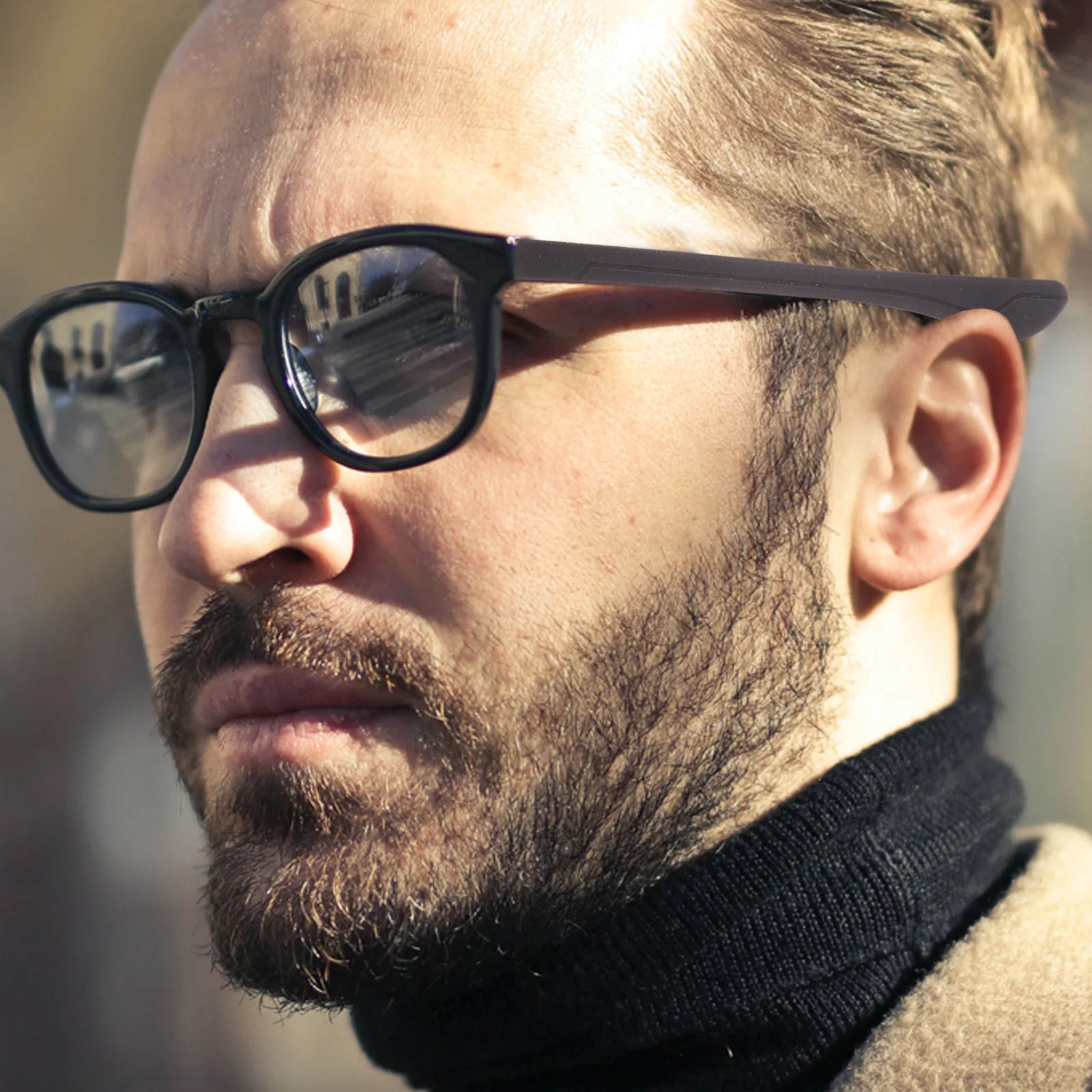 One Pair Dark Brown Silicone Glasses Leg Sleeve Non-Slip Replacement Glasses Temple Cover Eyewear Frame Protection