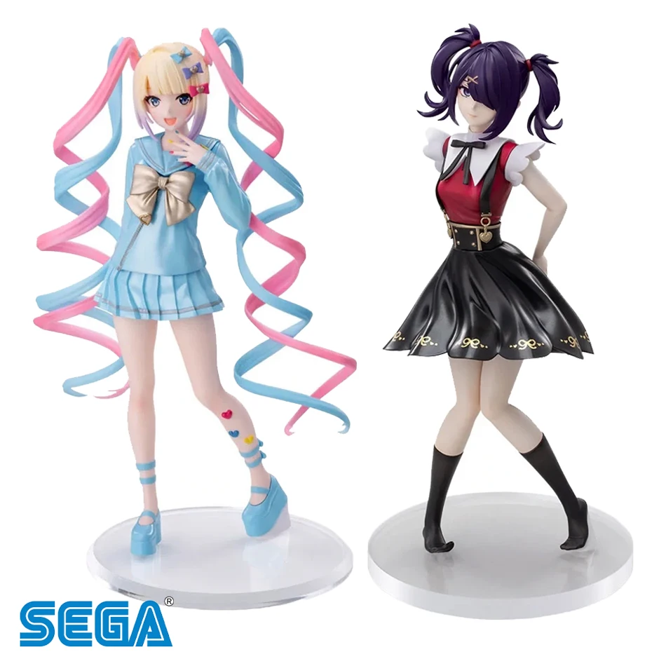 Anime NEEDY GIRL OVERDOSE Figures Cute Rain Action Figures Beautiful Girl Model PVC Figurine Collection Desktop Birthday Gifts