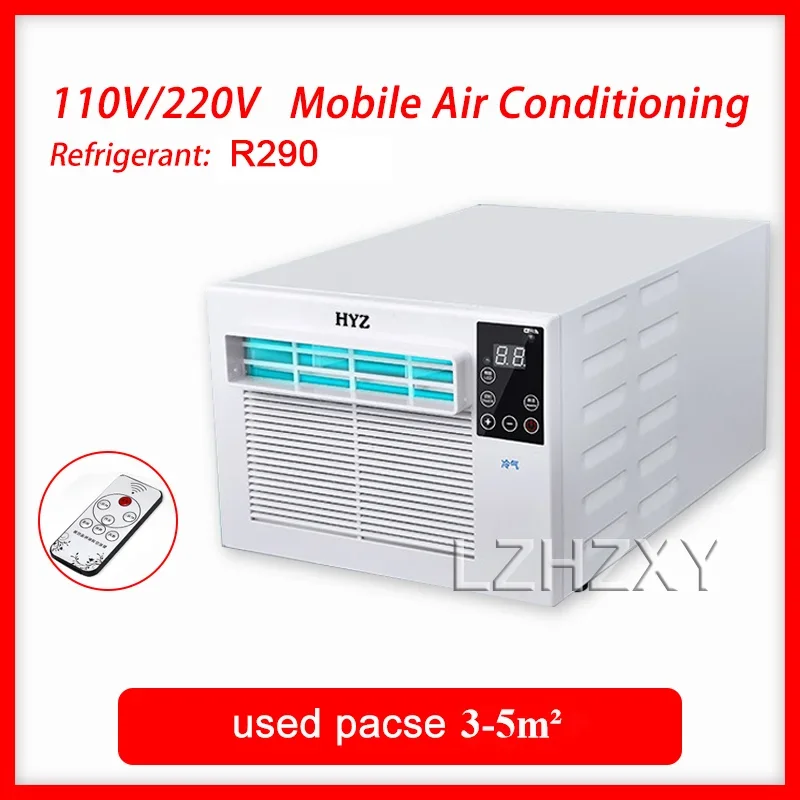 2026 Portable Mini Air Conditioner for Home Office Desktop Use Dehumidifier Cooling Only Unit Free Standing No Installation