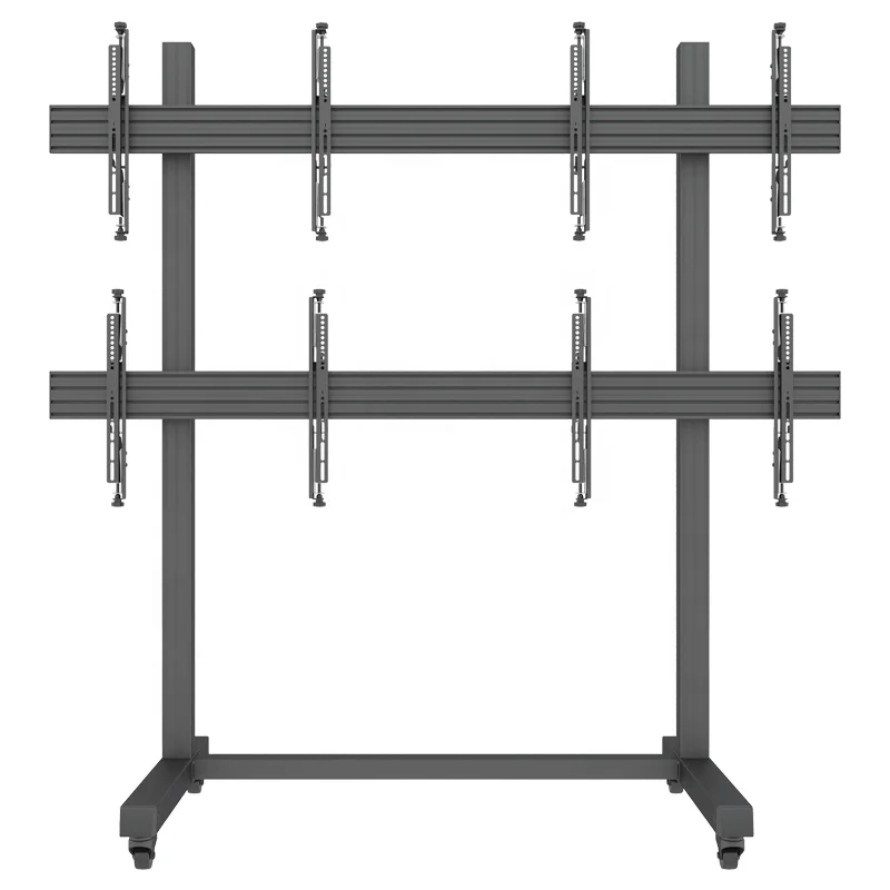 2x2 TV Stand Video Wall Mount Cart For 32
