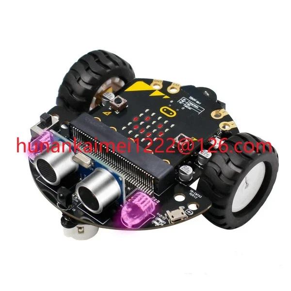 

Factory Supply ABS Plastic Tiny:bit Smart Robot Car Compatible With Micro:bit Educational Toy