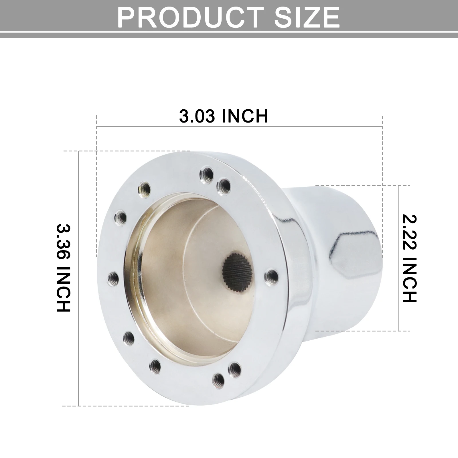 Steering Wheel Adapter For Golf Cart Club Cart OEM FXP-DS-02 FXP-DS-01