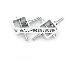 

90 Degree Right Angle Transmission Reversing Gearbox Small Bevel Gear Angler 1:1 Mechanical Module Dual Output Shaft