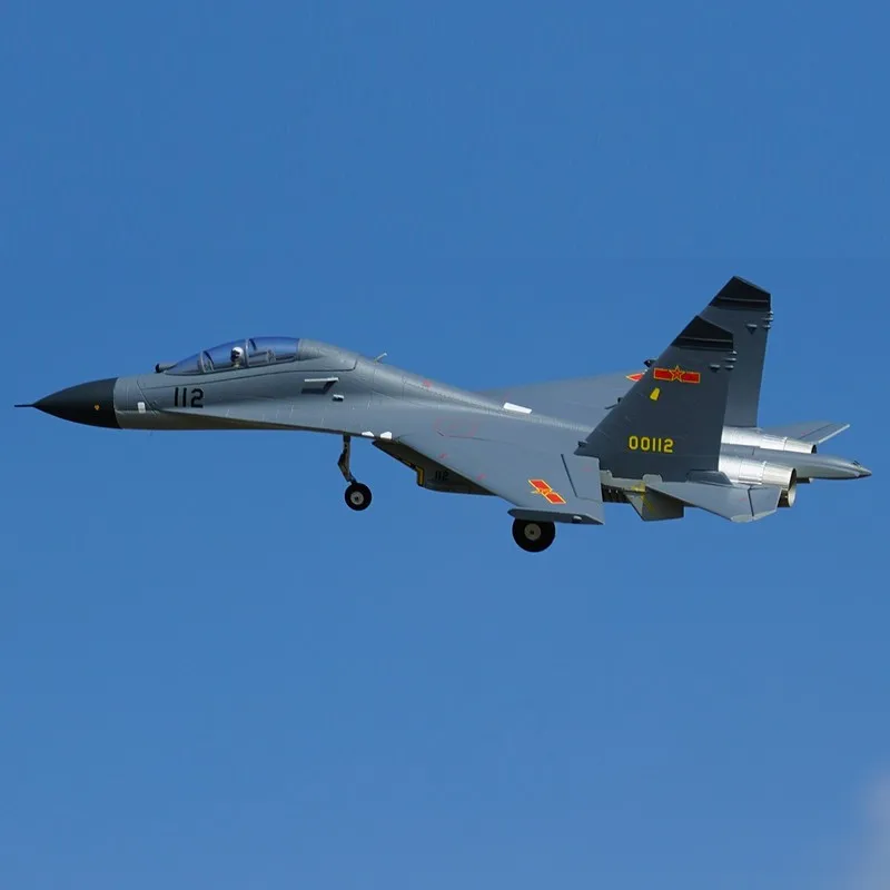 X-Fly RC New Dual-Engine 50mm Ducted J-11 Fighter Electric Remote Control Space Model Fourth Generation Aircraft Military Model